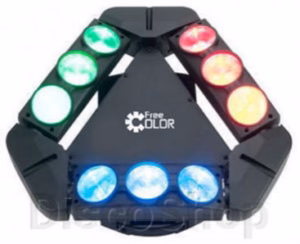 LL-M03А BIG 9X10W RGBW LED SPIDER LIGHT